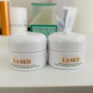 NWT LA MER Set of THE MOISTURIZING COOL GEL CREAM Sample 14 ml 0.48 oz set of 4